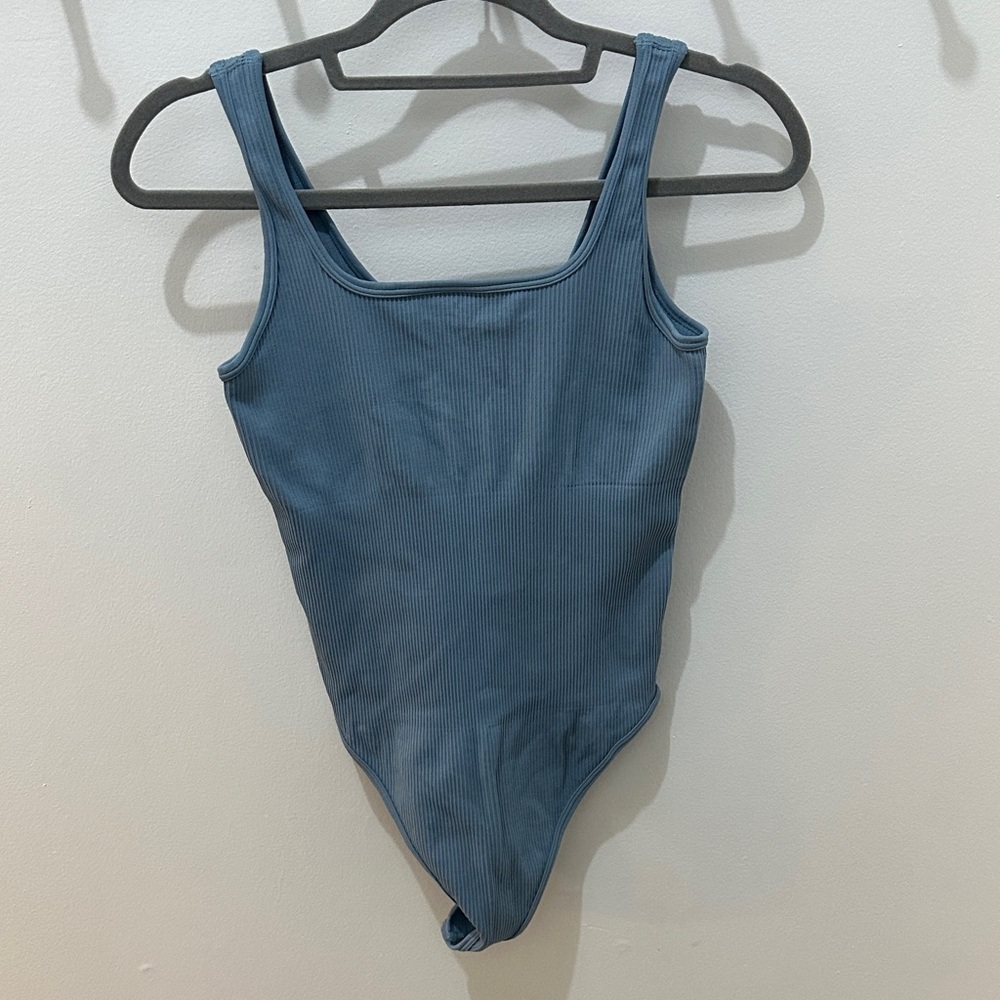 OQQ Compression Ribbed Bodysuit